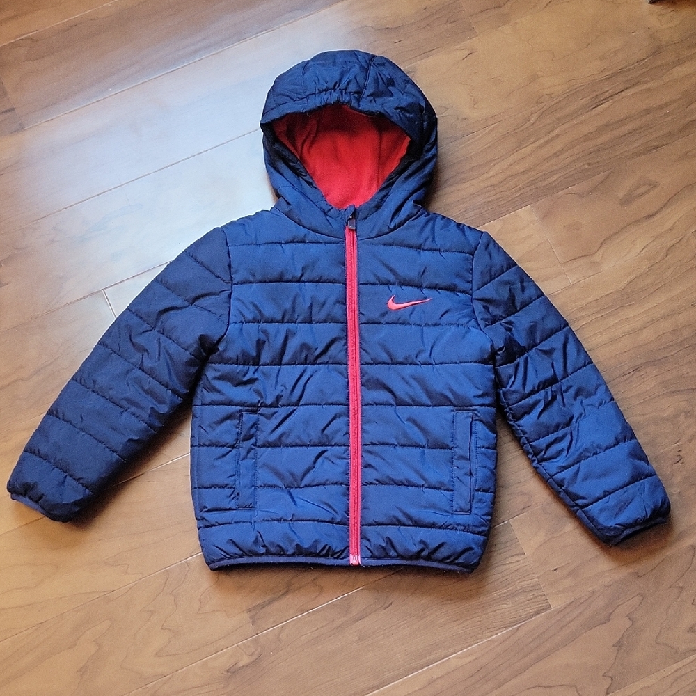 Nike Kids Navy Puffer Jacket